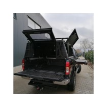  Hardtop Alu-Cab noir Nissan Navara D40 : robustesse & style 4x4 